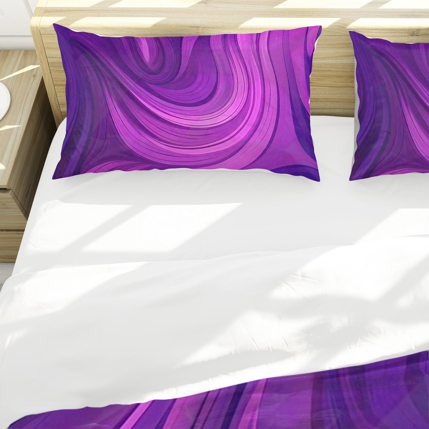 Crimson Movement Duvet Cover Set