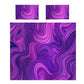 Crimson Movement Duvet Cover Set