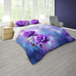 Crimson Roses Duvet Cover Set