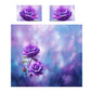 Crimson Roses Duvet Cover Set