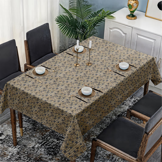 Crocodile Leather Rectangle Tablecloth