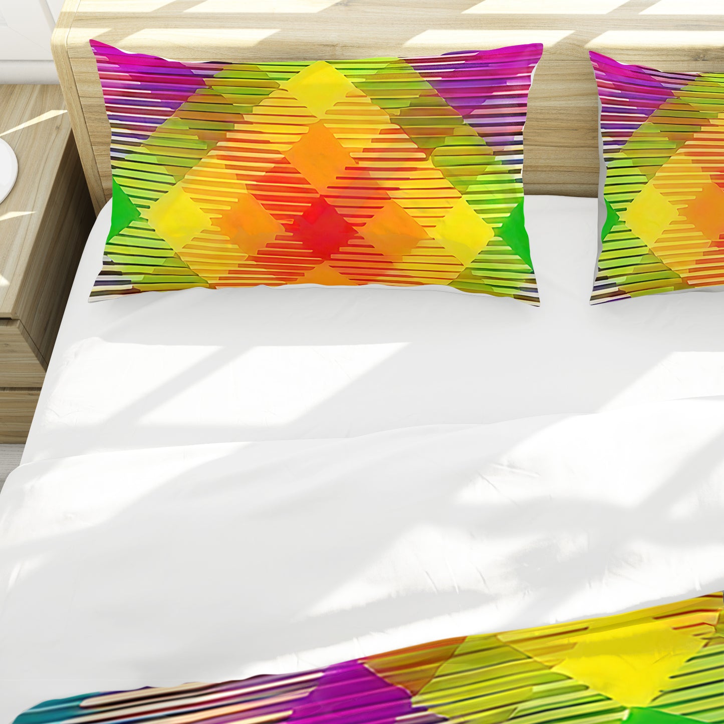 Cross-hatch Flow Duvet Cover Set