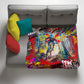 Cross Graffiti Light Weight Fleece Blanket