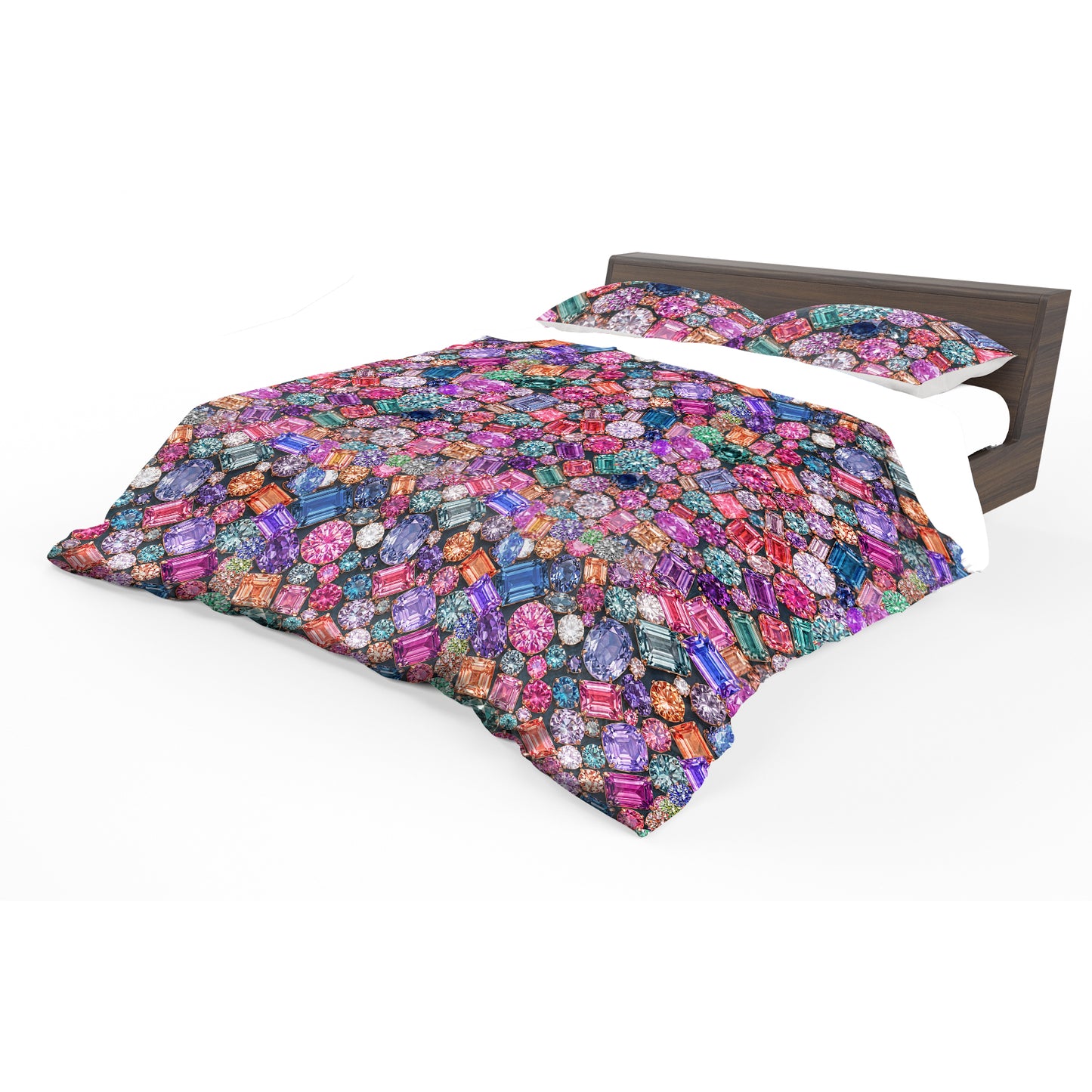 Crown Jewels Mosaic Duvet Cover Set