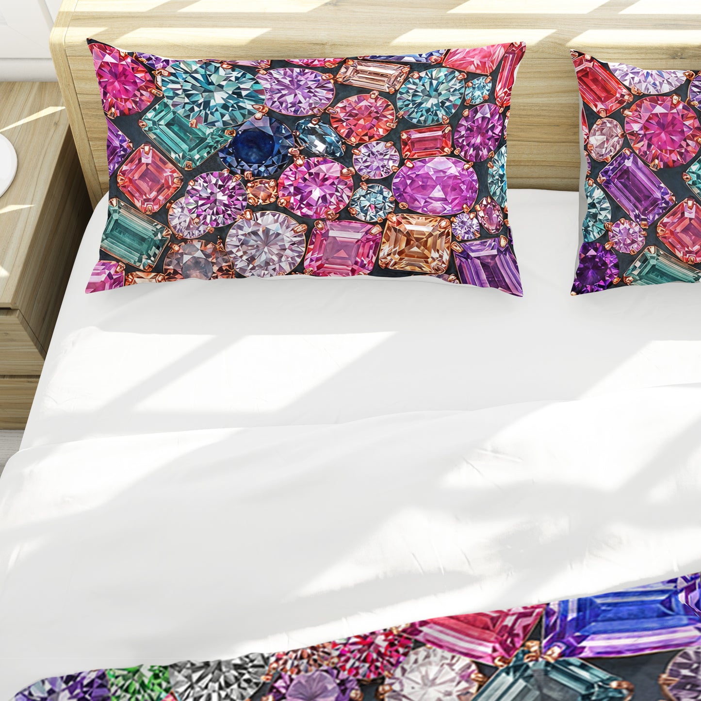 Crown Jewels Mosaic Duvet Cover Set
