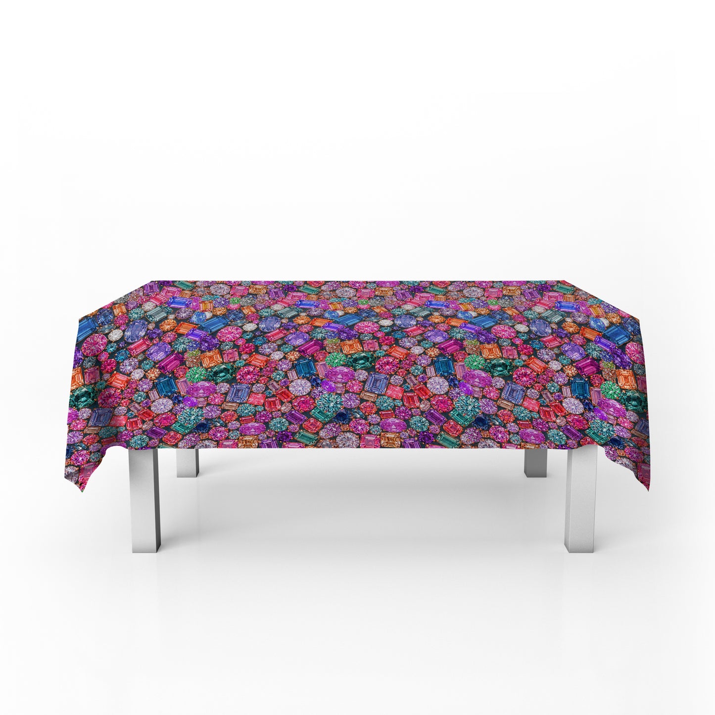 Crown Jewels Mosaic Rectangle Tablecloth