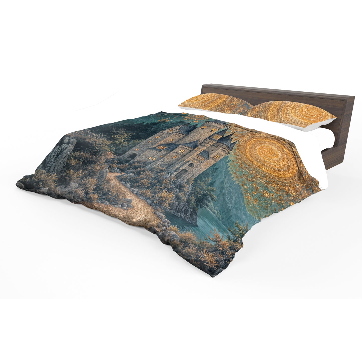 Crownspire Castle Duvet Cover Set