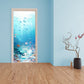 Crystal Cove Door Decoupage