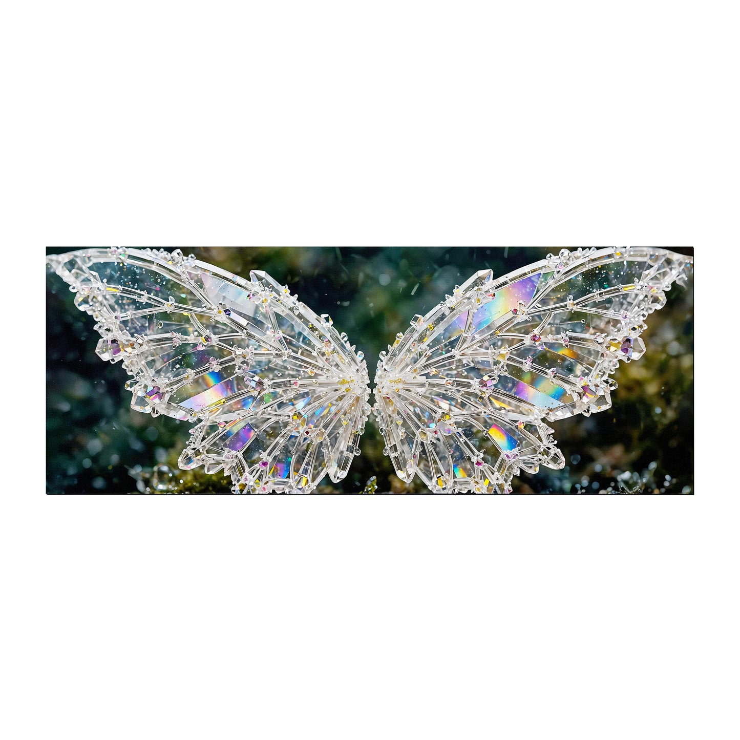 Crystal Butterfly Desk Pad