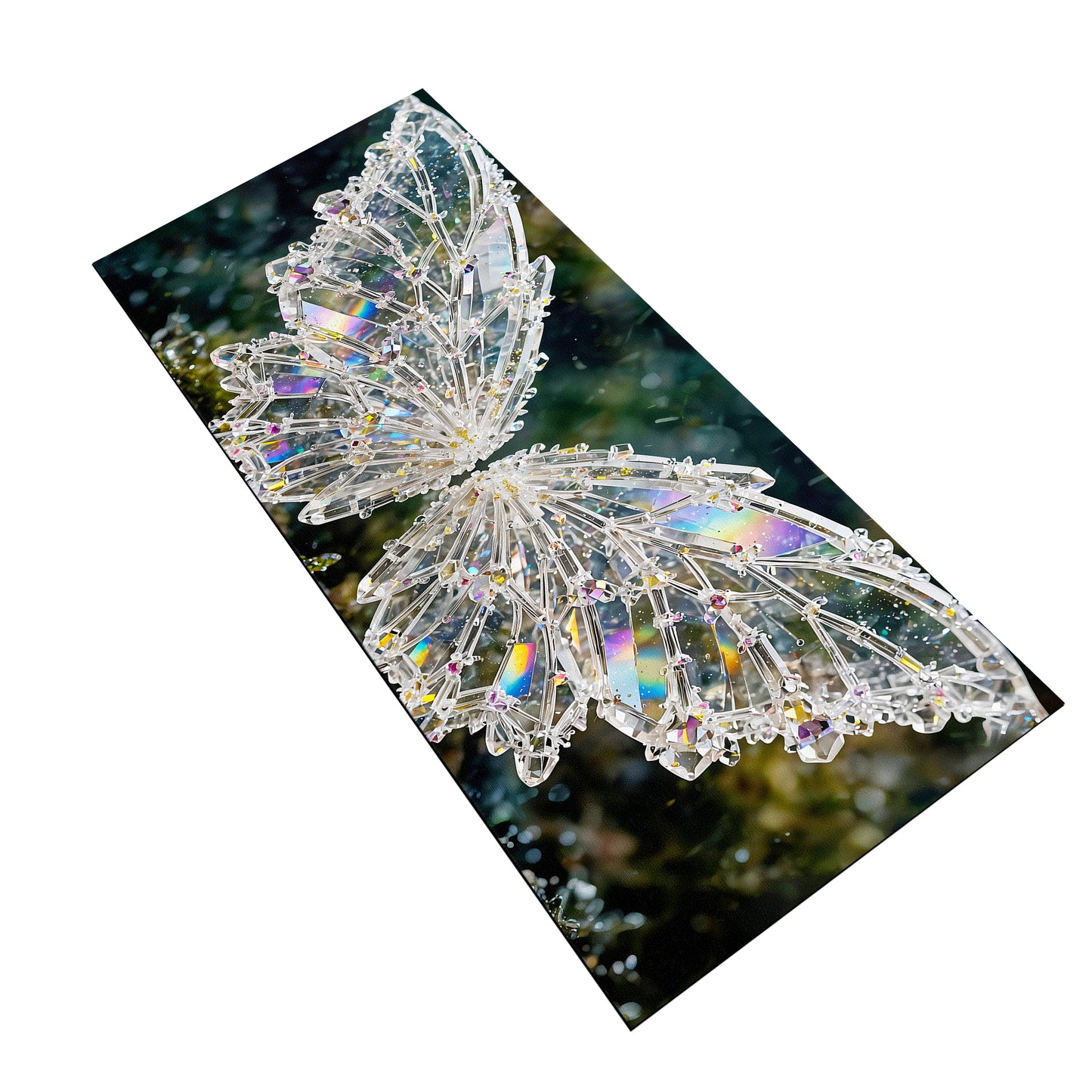 Crystal Butterfly Desk Pad