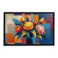 Cubic Bouquet Door Mat