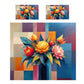 Cubic Bouquet Duvet Cover Set