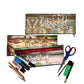 Zip & Go Cute Animals Pencil Bags Set of 3