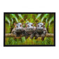 Cute Hippo's Door Mat