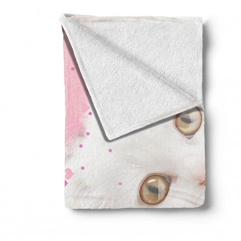 Cute Kitten Minky Blanket