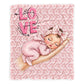 Cute Baby Girl Baby Fleece Blanket
