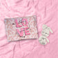 Cute Baby Girl Cot Set