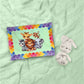 Cute Baby Safari Animals Cot Set