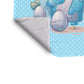 Cute Blue Bird Baby Fleece Blanket