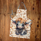 Cute Bull Hearts Apron by Mark van Vuuren