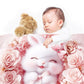 Cute Bunny Baby Fleece Blanket