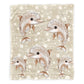 Cute Dolphins Baby Fleece Blanket by Mark van Vuuren