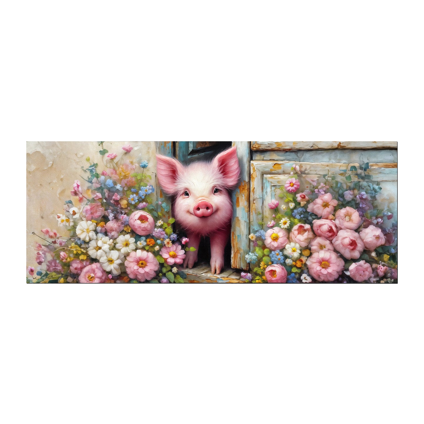 Cute Farm Piglet Desk Pad