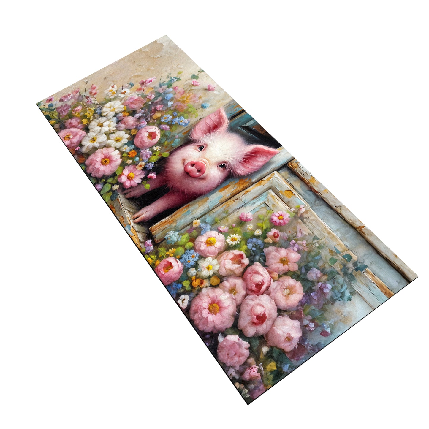 Cute Farm Piglet Desk Pad
