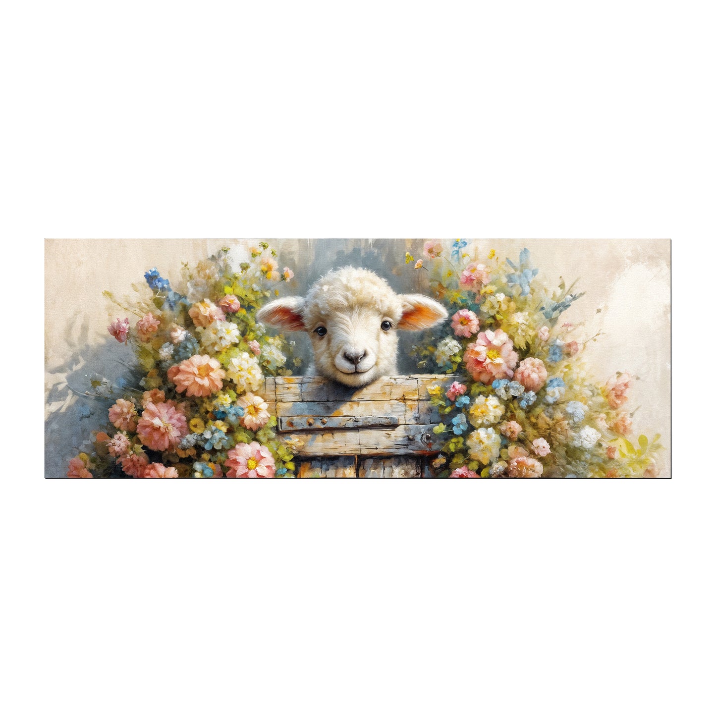 Cute Farm Sheep Desk Pad