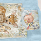 Cute Forest Animals Cot Set