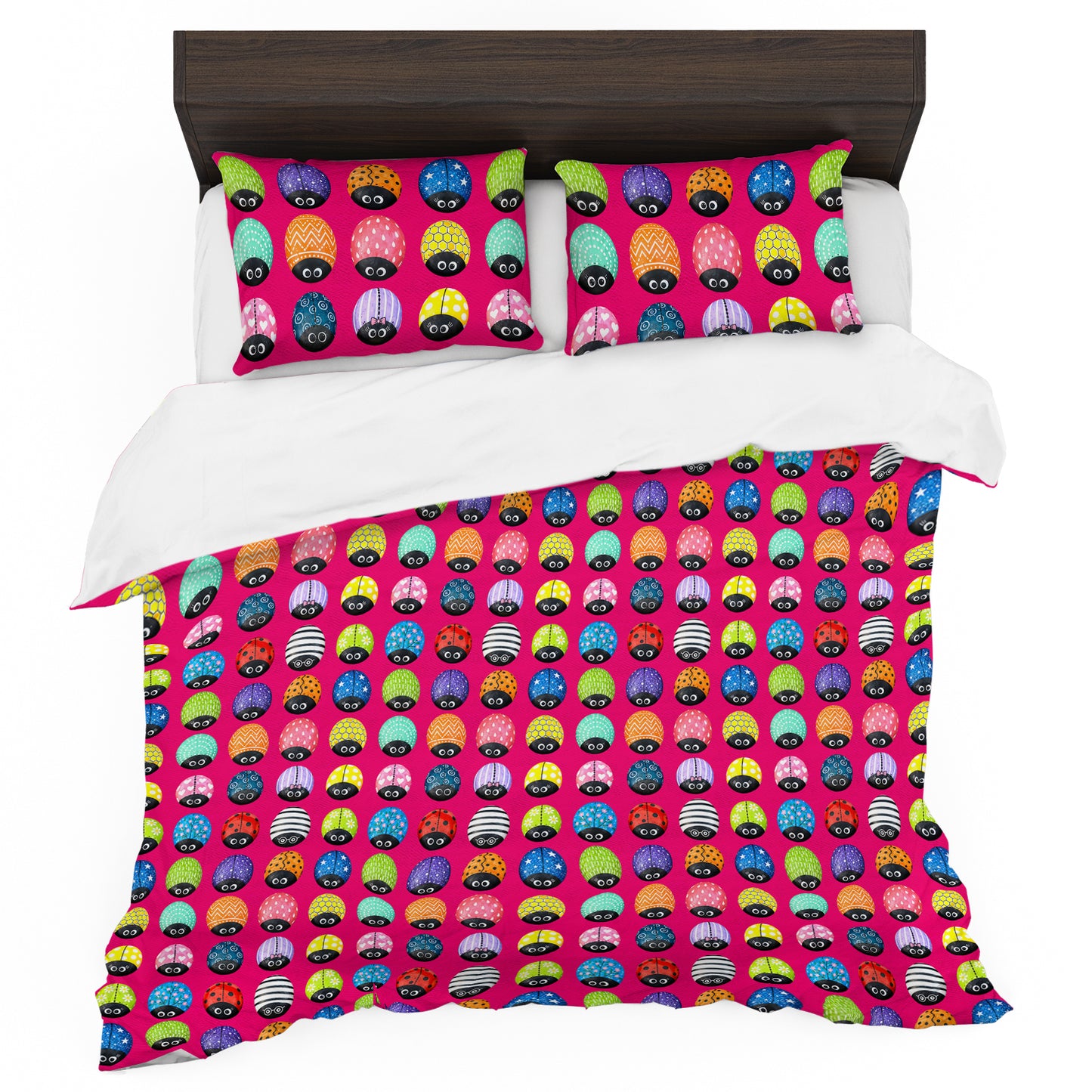 Cute Ladybug Duvet Cover Set