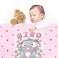 Cute Little Dove Baby Fleece Blanket