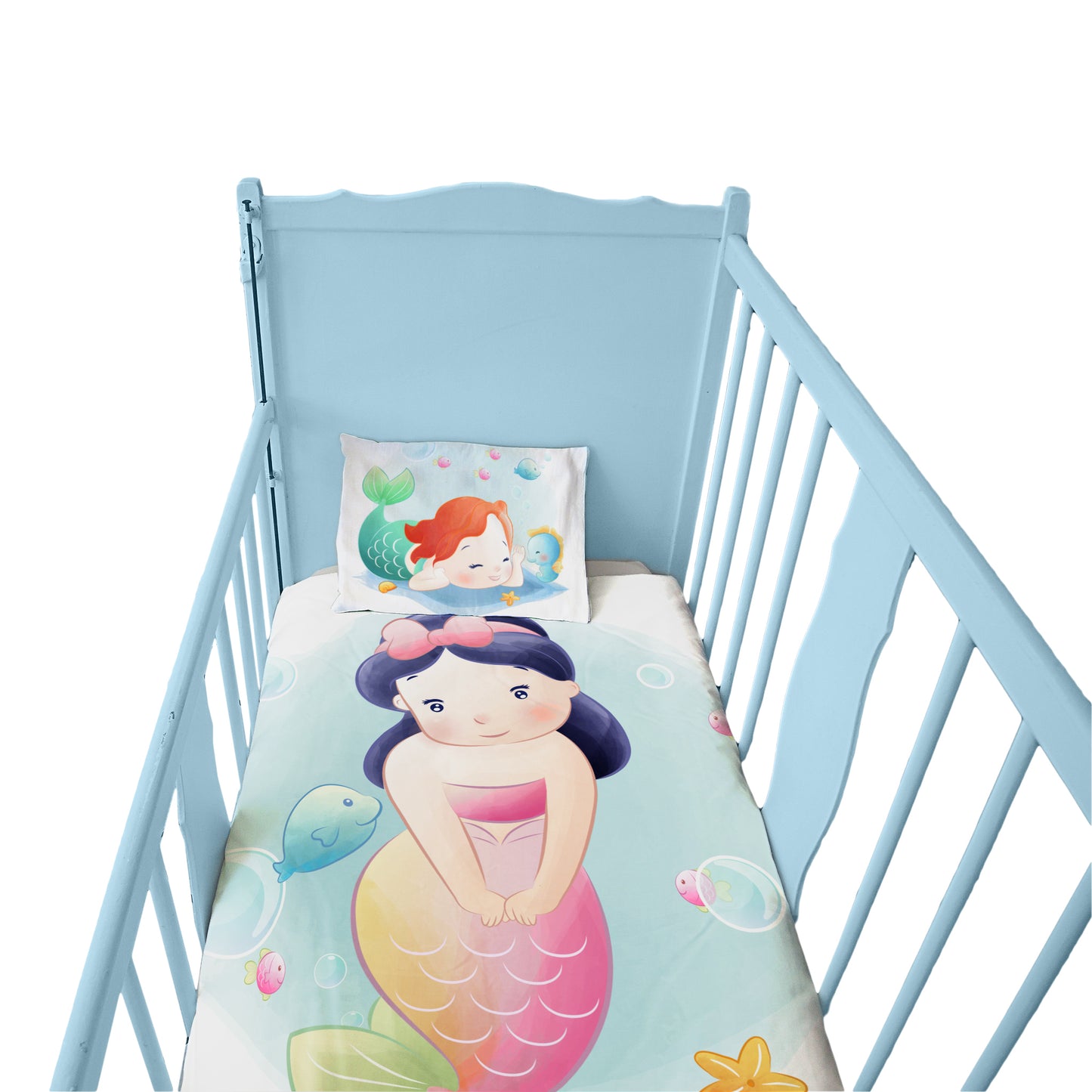 Cute Mermaid Cot Set