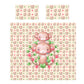 Cute Monkeys Kids Duvet Cover Set