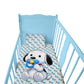 Cute Puppy Cot Set