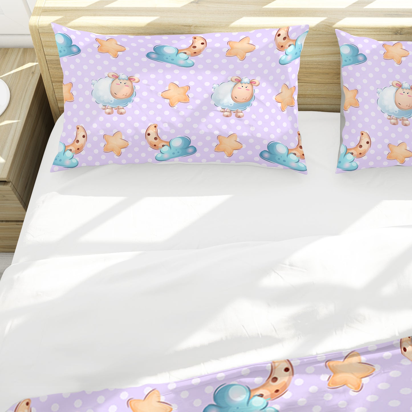 Cute Sheep Kids Duvet Cover Set