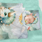 Cute Triceratops Cot Set