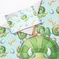 Cute Triceratops Cot Set