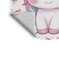 Cute Unicorn Baby Fleece Blanket by Mark van Vuuren