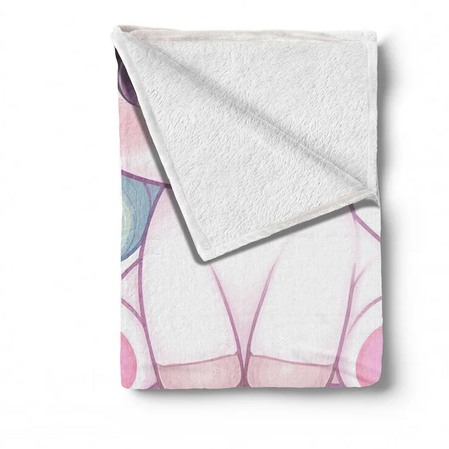 Cute Unicorn Baby Fleece Blanket by Mark van Vuuren
