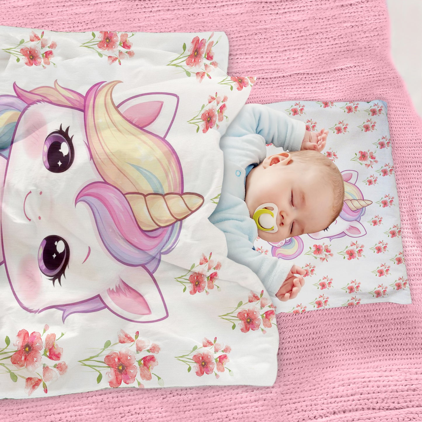 Cute Unicorn Cot Set by Mark van Vuuren