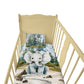 Cute Woodlands Elephant Cot Set