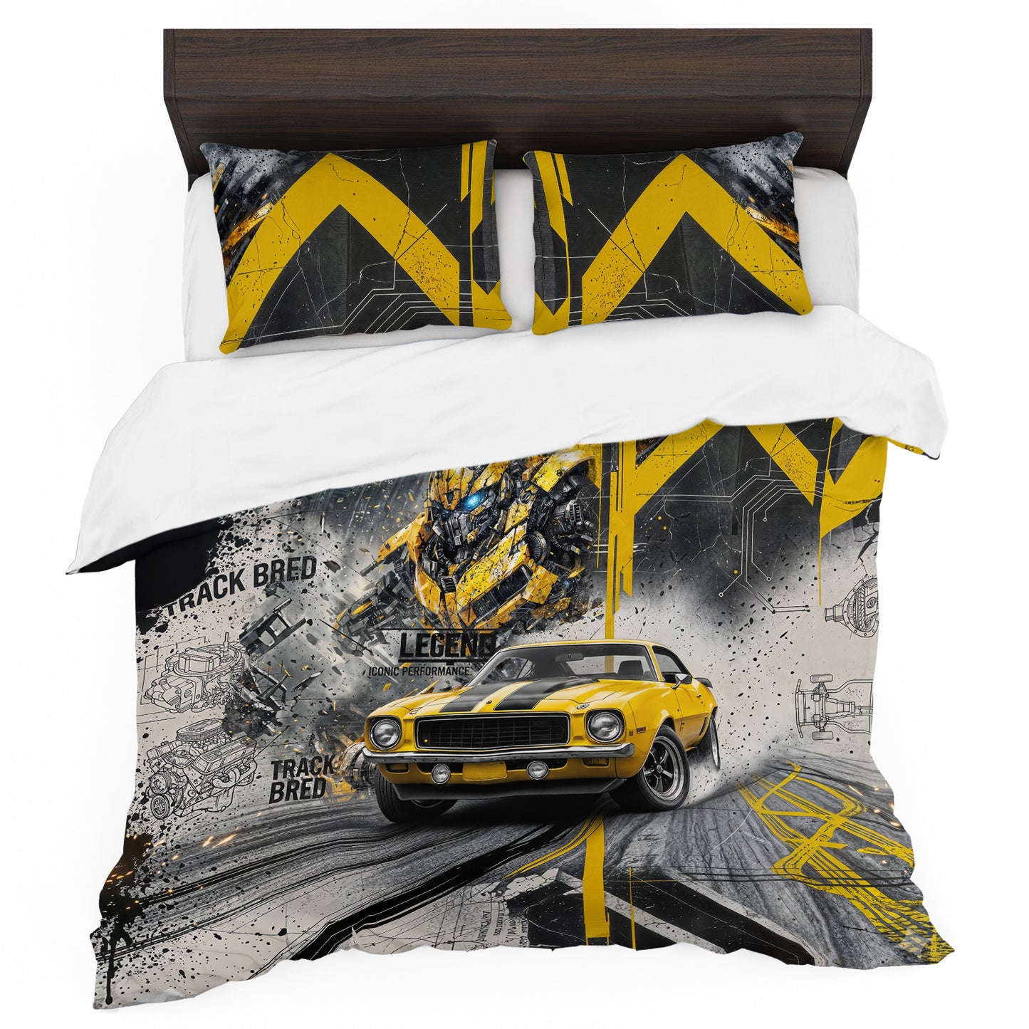 Cyber Drift Duvet Cover Set