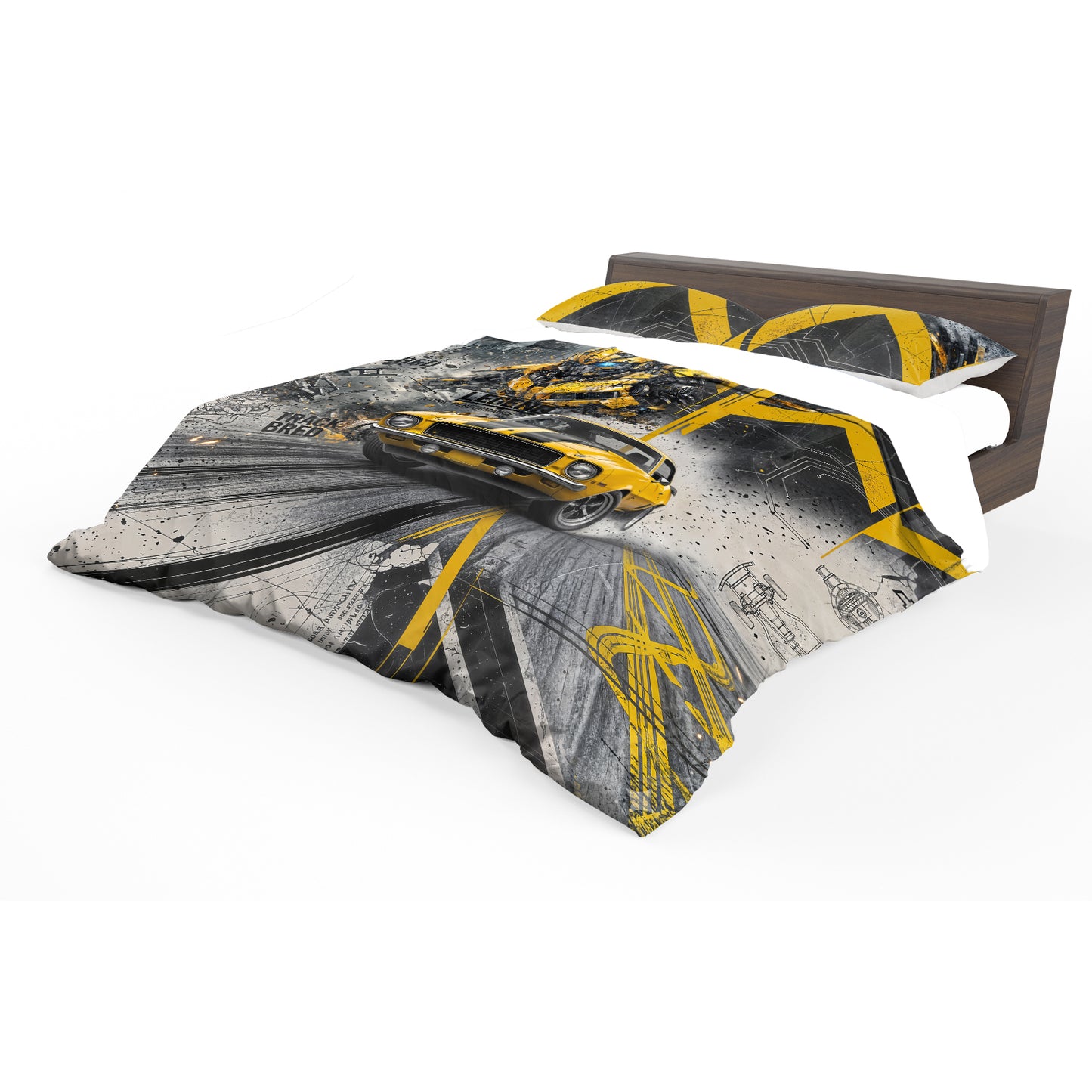 Cyber Drift Duvet Cover Set