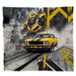 Cyber Drift Light Weight Fleece Blanket
