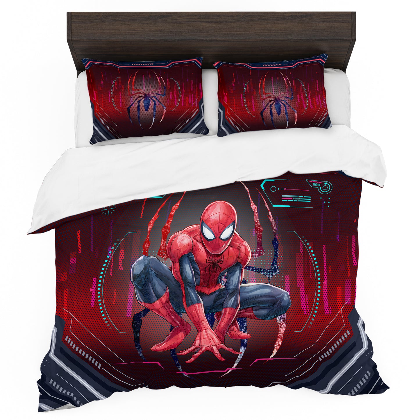 Cyber Spider Kids Duvet Cover Set