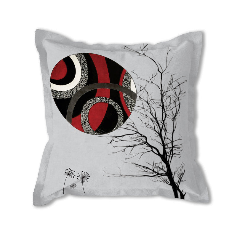 Cycles of Creation Abstract Exclusive Range Cushions