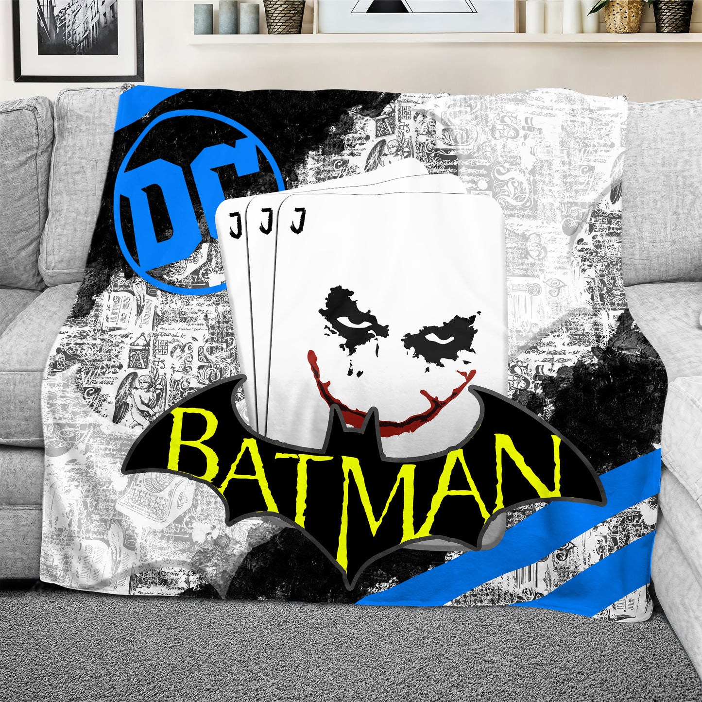 DC Batman Light Weight Fleece Blanket