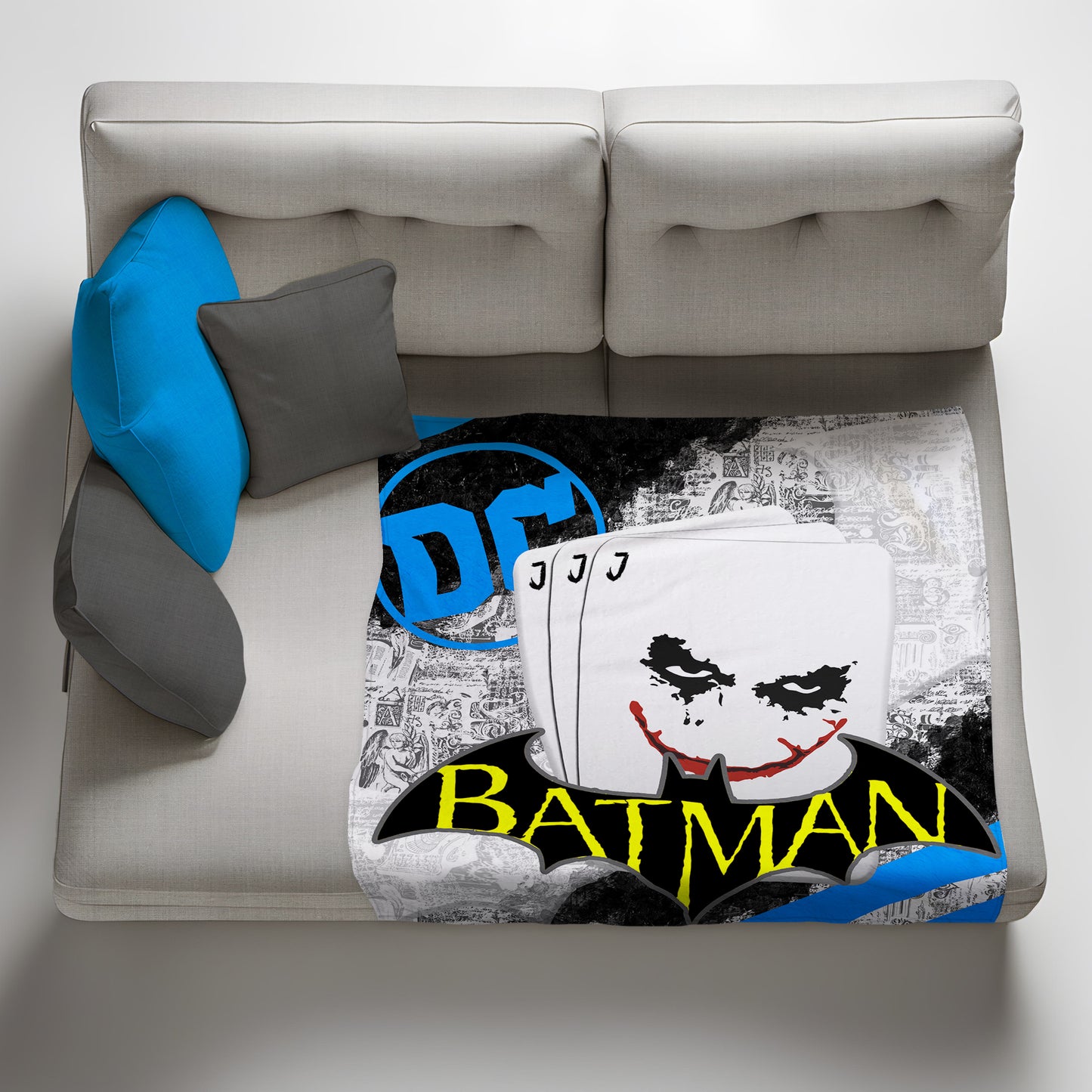 DC Batman Light Weight Fleece Blanket
