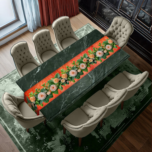 Dahlia Exibition Table Runner